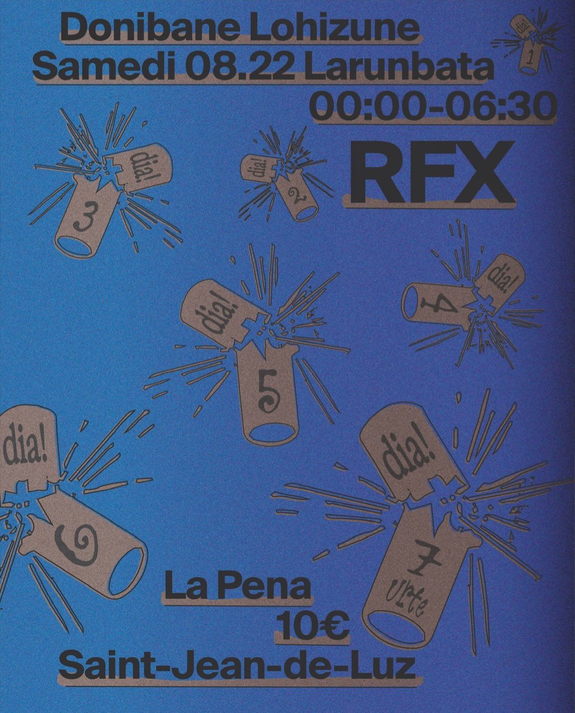 Affiche de After DIA! 7 URTE -  Samedi 22 AOÛT