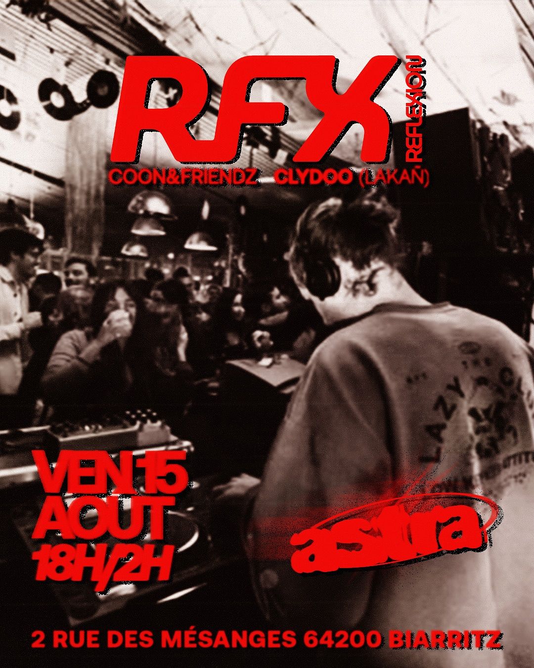 Affiche de Astra x RFX - 15 août 2025