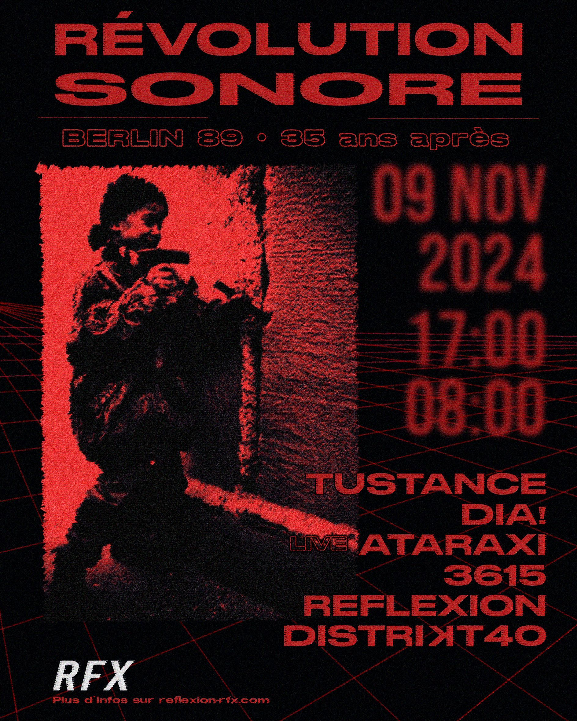 Affiche de REVOLUTION SONORE: Berlin 89 - 35 ans après